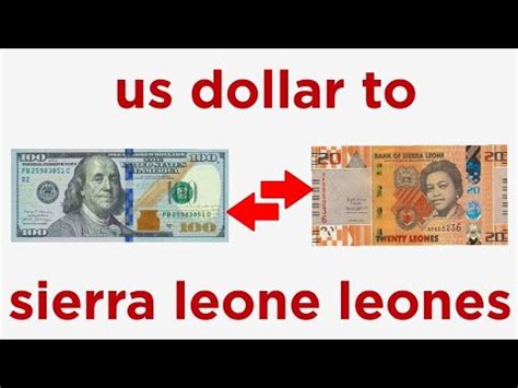 leones to dollars|1000 dollars in leones.